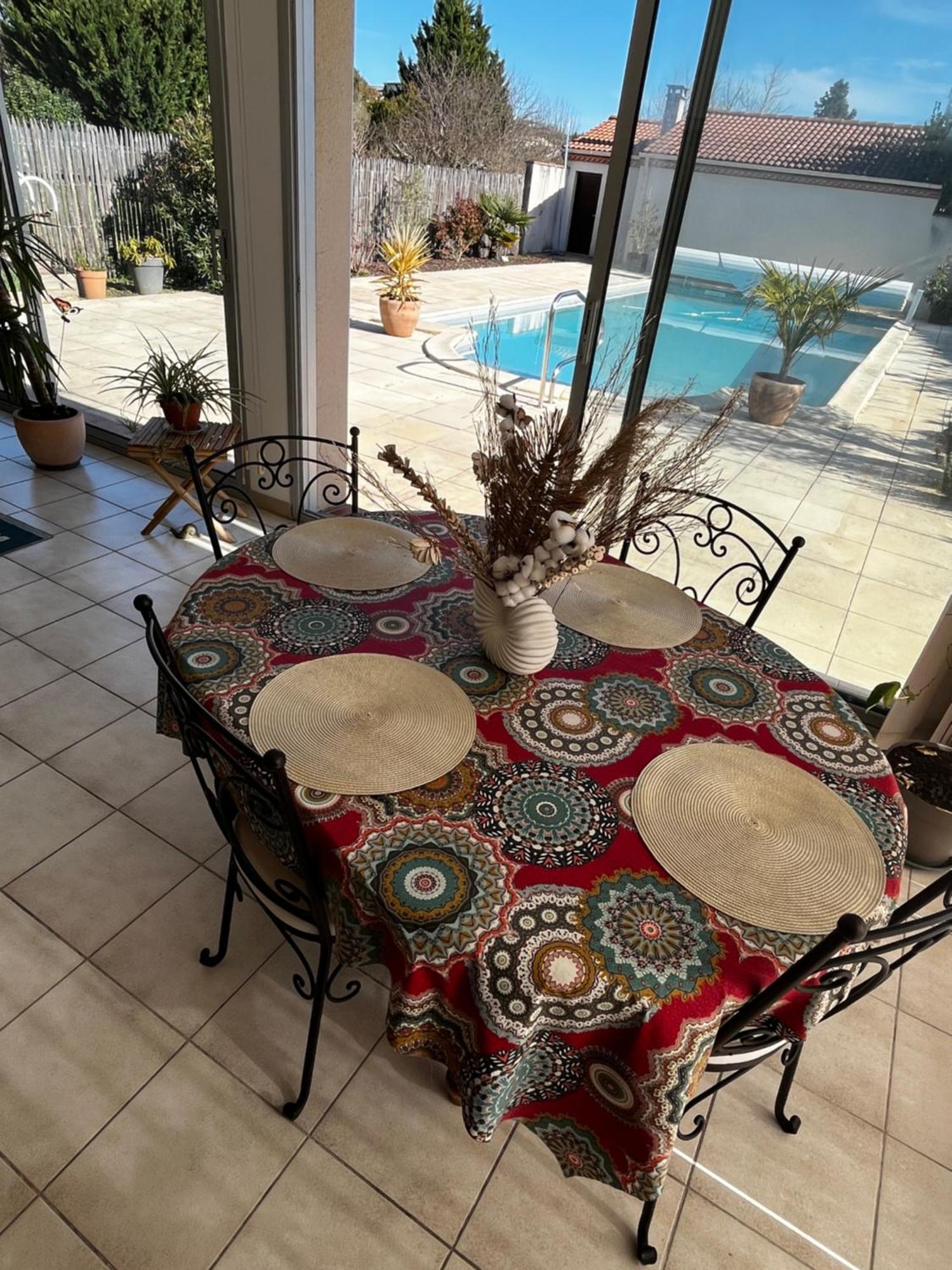 Les Voyages De Louison Bed and Breakfast Lavardac Exteriör bild